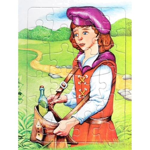 Золоті сережки. Книжка-пазл: Кількість сторінок 12