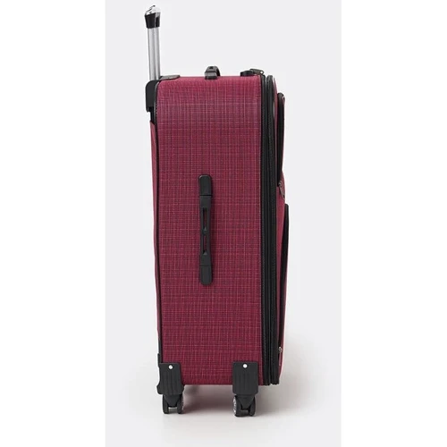 Чемодан Ricco Grande XL pink (T1TEXT1000pink-XL): Фактура Тканая, Матовая
