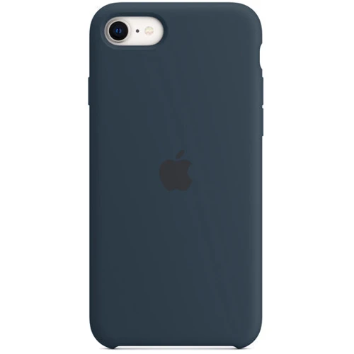 Чехол для iPhone Apple Silicone Case Abyss Blue (MN6F3) for iPhone SE 2020/iPhone SE 3 2022/iPhone 8/iPhone 7