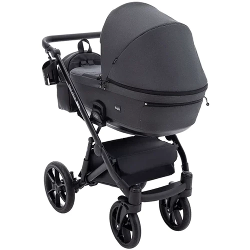 Коляска універсальна 2 в 1 Bair Kiwi Plus Soft BKP-219 графіт (680904): Можливість встановлення люльки есть