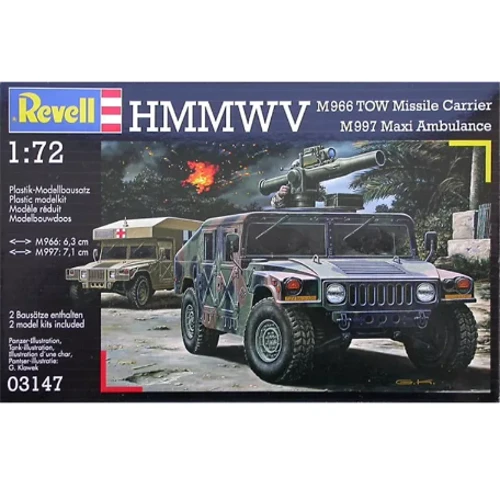 Военные автомобили Revell HMMWV М 966 и М 997 (RV03147)