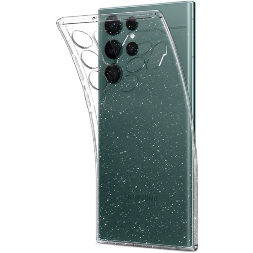 Чехол для телефонов Spigen Liquid Crystal Glitter Crystal Quartz (ACS03913) for Samsung S908 Galaxy S22 Ultra: Цвет прозрачный
