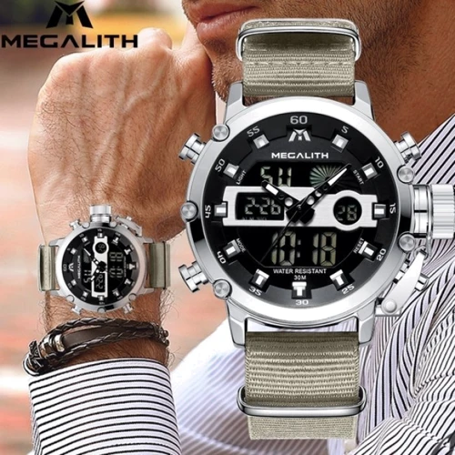 Наручний годинник MegaLith Grey 7776 фото 7