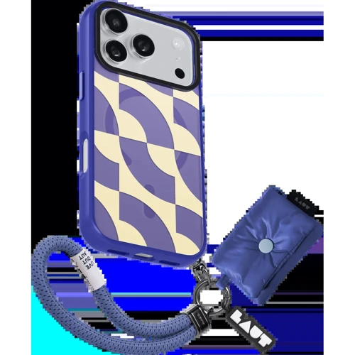 Чохол для iPhone LAUT KEYKO POP MagSafe Dark Blue (L_IP25D_KP_BL) для iPhone 17 Pro Max: Колір синій