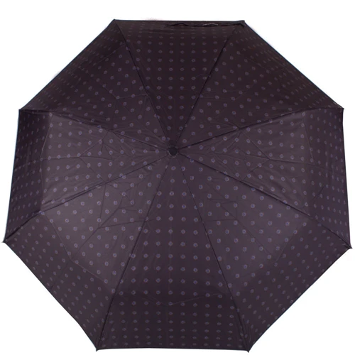 Зонт чоловічий механічний Happy Rain чорний (U42668-1)