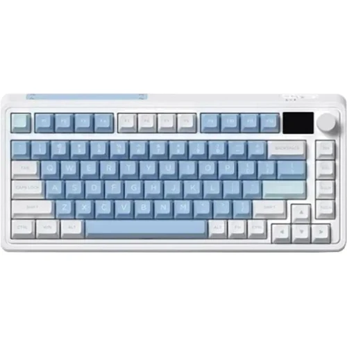Клавіатура FL Esports CMK75 Lake Placid Blue FLCMMK Ice Pink switches (CMK75-7550)