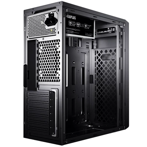 Корпус 1STPLAYER 450W A2-450PLS-HD Black: Типоразмер Midi-Tower