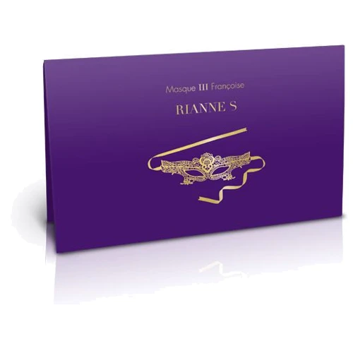 Ажурная маска на лицо RIANNE S - Masque III с лентами-завязками