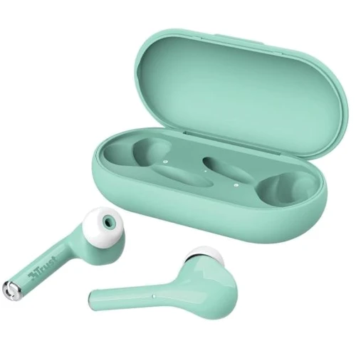 Наушники Trust Nika Touch True Wireless Mic Mint (23703): Тип конструкции вкладыши