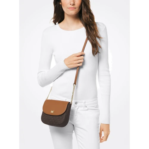 Жіноча сумка крос боді Michael Kors Mott Half Dome коричнева (32S8GF5C0B252): Тип Сумки