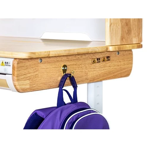 Комплект Mealux Timberdesk L (парта+тумба) BL (арт. BD-690 Wood L+ тумба BD 920 BL)