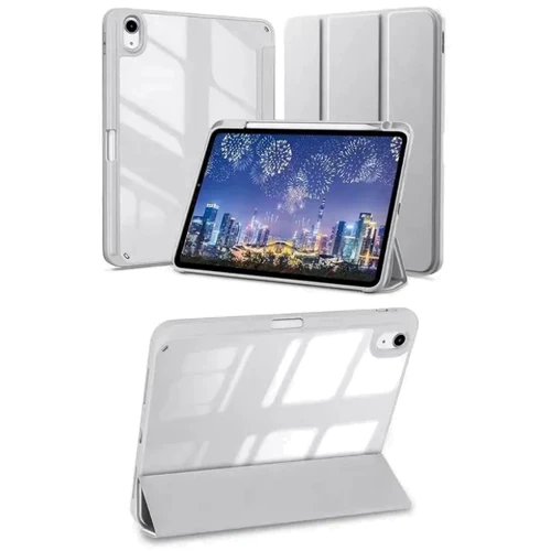 Аксессуар для iPad BeCover Soft Edge TPU with Pencil mount Gray for iPad Air 11 (2024 / 2025) (711705): Цвет серый