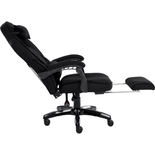 Геймерское кресло GT Racer X-2749-1 Fabric Black Suede фото 1