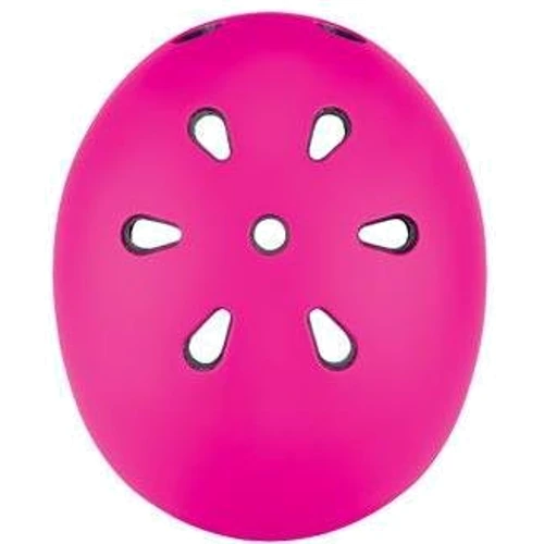 Шолом захисний дитячий GLOBBER EVO LIGHTS, рожевий, з ліхтариком, 45-51см (XXS / XS): Колір рожевий