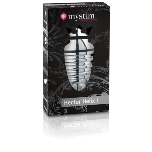 Анальная пробка Mystim Hector Helix Buttplug L
