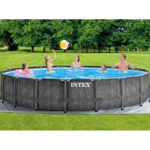 Бассейн каркасный Intex 26744 NP 549 x 122 см (5 678 л/ч, лестница, тент, подстилка, насос-фильтр, в коробке) фото 2