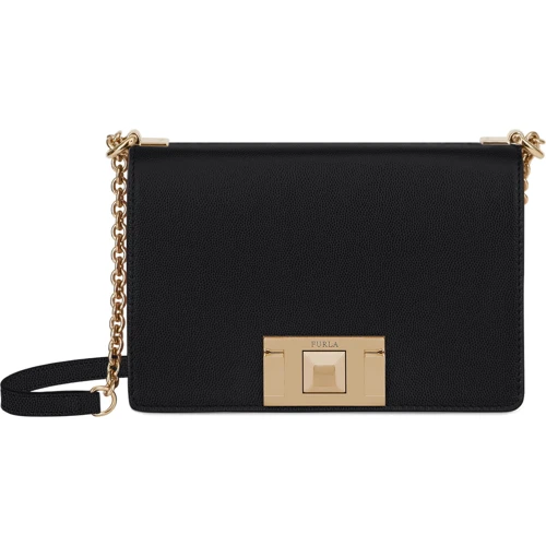 Женская сумка кросс боди Furla Mini черная (1000668): Пол Женский
