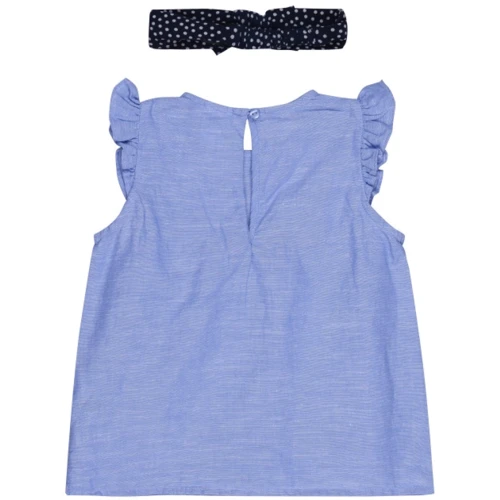 Блуза 6663608 H & M 80 см блакитна: Стать дівчинка