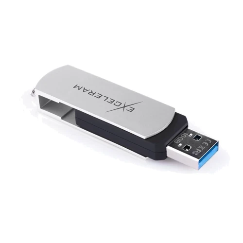 USB-флешка eXceleram 32GB P2 Series USB 3.1 Gen 1 White/Black (EXP2U3WHB32): Максимальна швидкість запису, МБ / с 25
