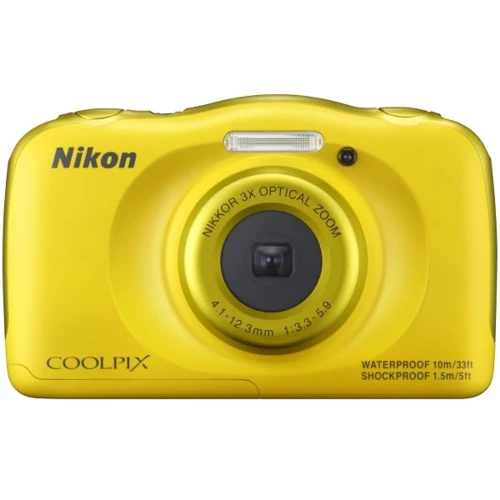 Nikon Coolpix S33 Yellow (UA): Размер матрицы 1/3"
