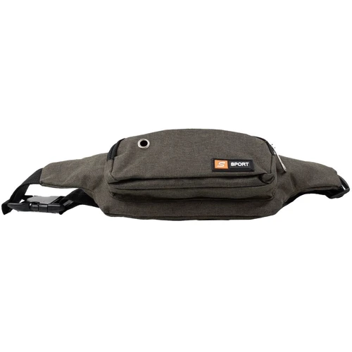 Мужская поясная сумка Valiria Fashion зеленая (4DETBP3255-4): Застежка Молния