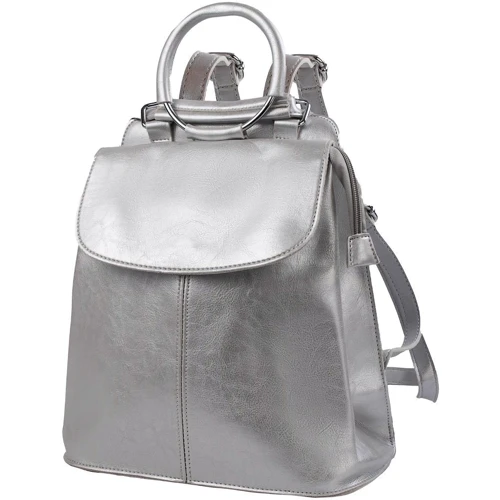 Жіночий рюкзак Valiria Fashion сріблястий (4DETBI9945-11): Застібка Магнітна
