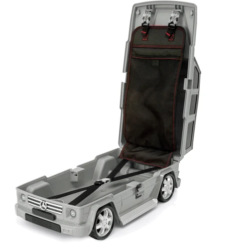Чемодан машинка Ridaz Mercedes-Benz G-Class (91009W-GREY) фото 6