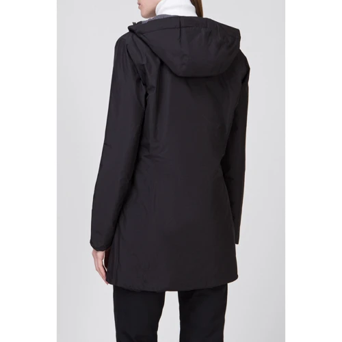 Куртка CMP Woman Parka Fix Hood 38Z1726-07UD 42 (34) черная демисезон с капюшоном: Страна производитель Китай