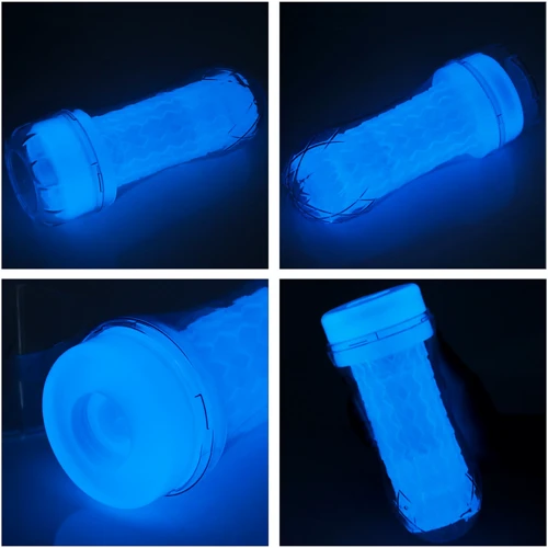 Мастурбатор LoveToy Lumino Play Masturbator Ribbed (світиться у темряві)