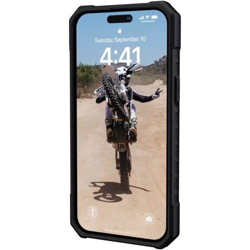 Чохол для iPhone Urban Armor Gear UAG Pathfinder Magsafe Olive (114055117272) для iPhone 14 Pro Max: Матеріали поликарбонат и полиуретан