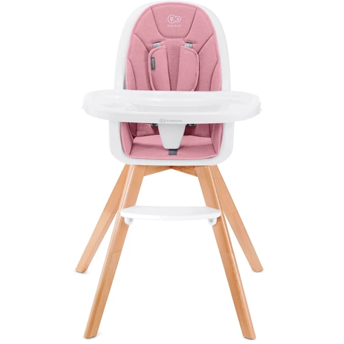 Стільчик для годування Kinderkraft Tixi Pink (KKKTIXIPNK0000): Матеріал пластик