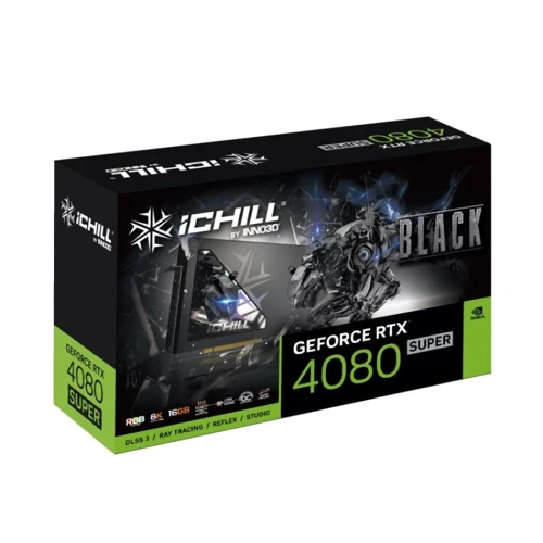 Відеокарта INNO3D GEFORCE RTX 4080 SUPER ICHILL BLACK (C408SB-166XX-18700006): Тип пам'яті GDDR6X