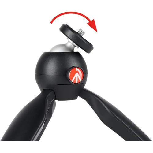 Manfrotto PIXI Mini Table Top Tripod (Black): Максимальная нагрузка 1 кг