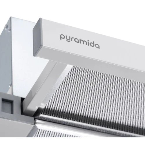 Вытяжка Pyramida AGS 60 WH: Рекомендуемая площадь помещения (при высоте 2,7 м), м² 14