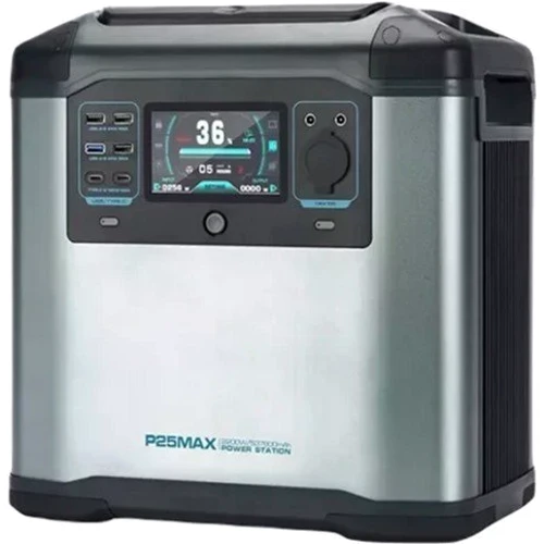 Зарядная станция FlashFish P25 MAX 1935Wh 2200W: Емкость аккумулятора, Вт/ч 1935