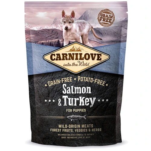 Сухой корм для щенков Carnilove Salmon & Turkey Puppy 1.5 кг (8595602508839)