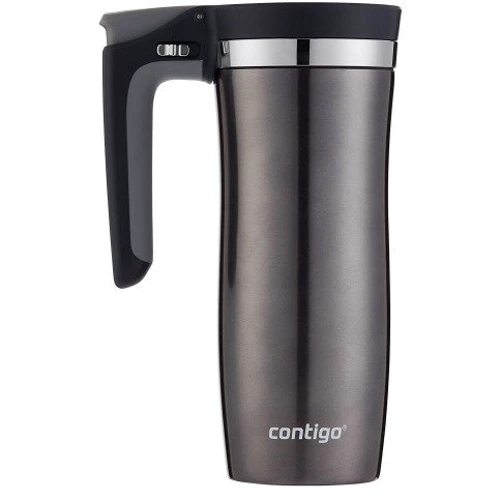 Термокружка Contigo Handled AUTOSEAL 470 мл Gunmetal (2028797) фото 2