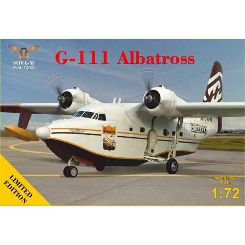 Модель Sova Model многоцелевой самолет-амфибия G-111 Albatross