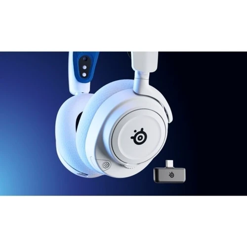 Наушники SteelSeries Arctis Nova 7P White (61561): Время работы, ч 38