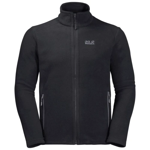 Толстовка Jack Wolfskin Midnight Moon Men 1703853-6000 52 черная на молнии