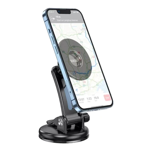 Держатель Hoco Car Holder Magnetic CA113 Black: Особенности магнитный, автодержатель, MagSafe