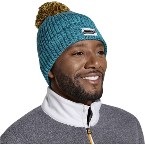 Шапка Saucony RESTED POM BEANIE UNI palm (800031-PM)