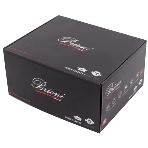 Каструля Brioni Royal Stone Tigereye Gold антипригарна 24 см 5 л (764-040): Тип Традиционная