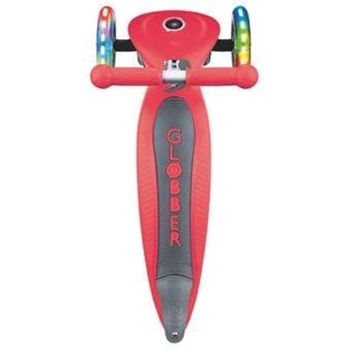 Самокат GLOBBER серії PRIMO FOLDABLE LIGHTS, червоний, колеса з підсвічуванням, до 50кг, 3+ (432-102-2): Тип коліс литые