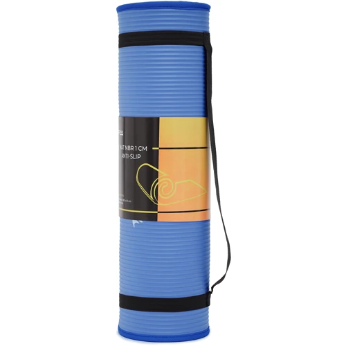 Коврик для фитнеса Cornix NBR 183 x 61 x 1 cм для йоги и фитнеса XR-0096 Blue/Blue