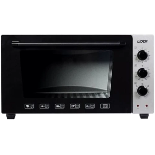 Электродуховка настольная LIDER 4223 LUX GREY-BLACK