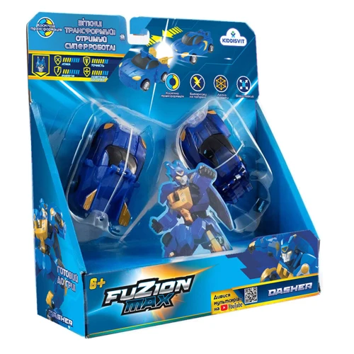 Игровой набор машинок-трансформеров FUZION MAX - Дашер (54003): Вид Машинки-трансформеры, Персонажи фильмов