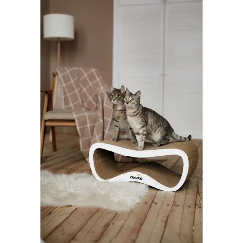 Когтеточка дряпка-лежанка для кошек Say Meow Grace Max 67x27x35 см (8040190103009) фото 4