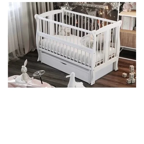 

Кровать Babyroom Грация DGMO-2 маятник, откидной бок, бук белый (680952)