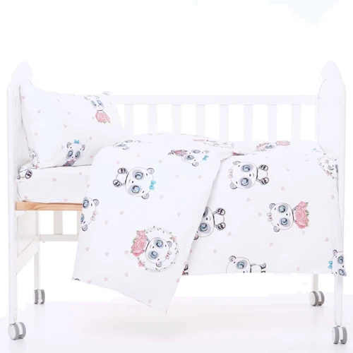 Комплект постельного белья в кроватку SoundSleep Mу Рanda ранфорс (93524353)